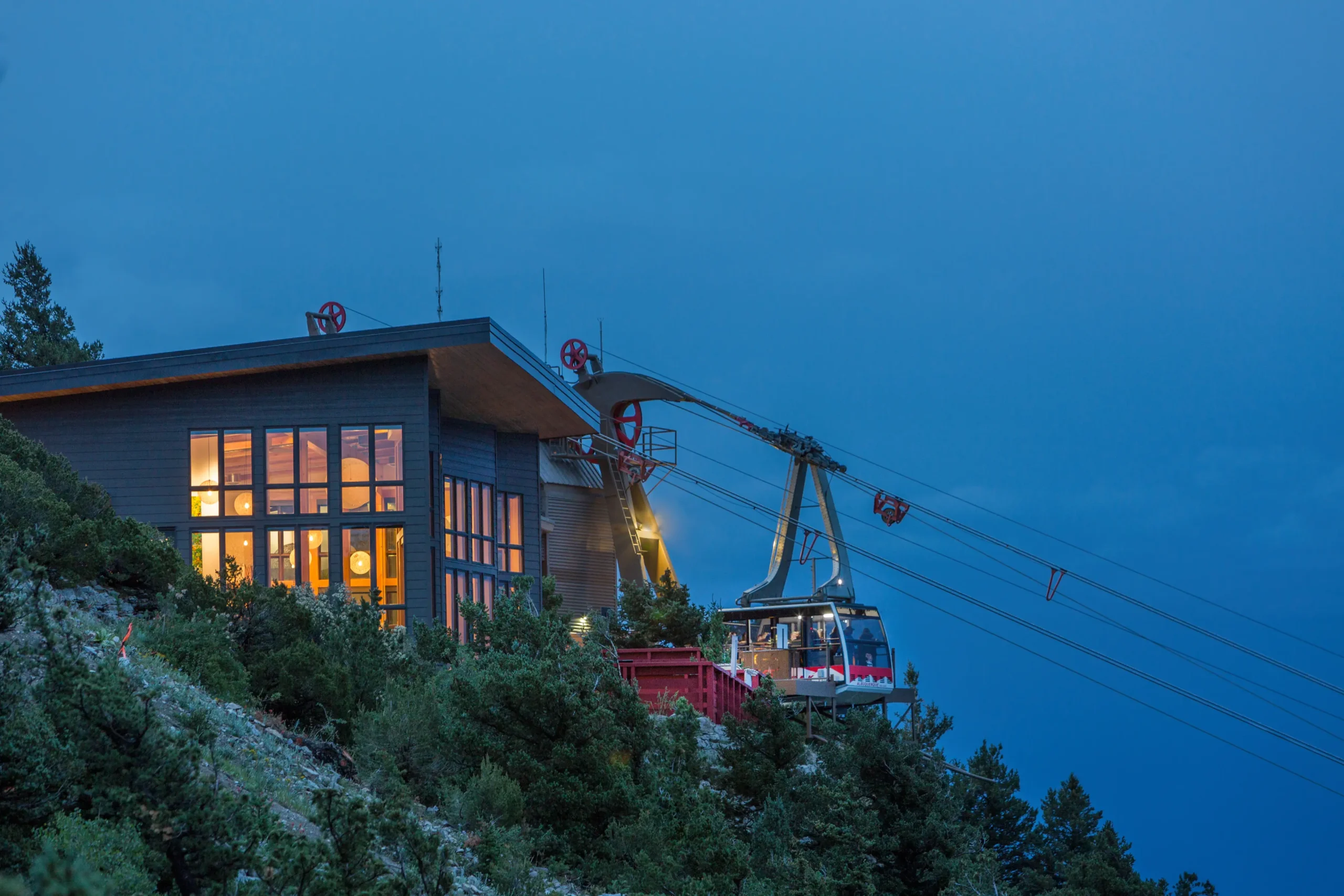 Top of the Sandia Peak Tram