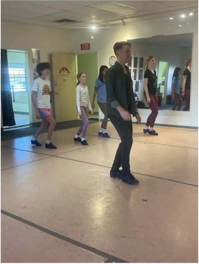 Irish dancers building their cognitive capacities