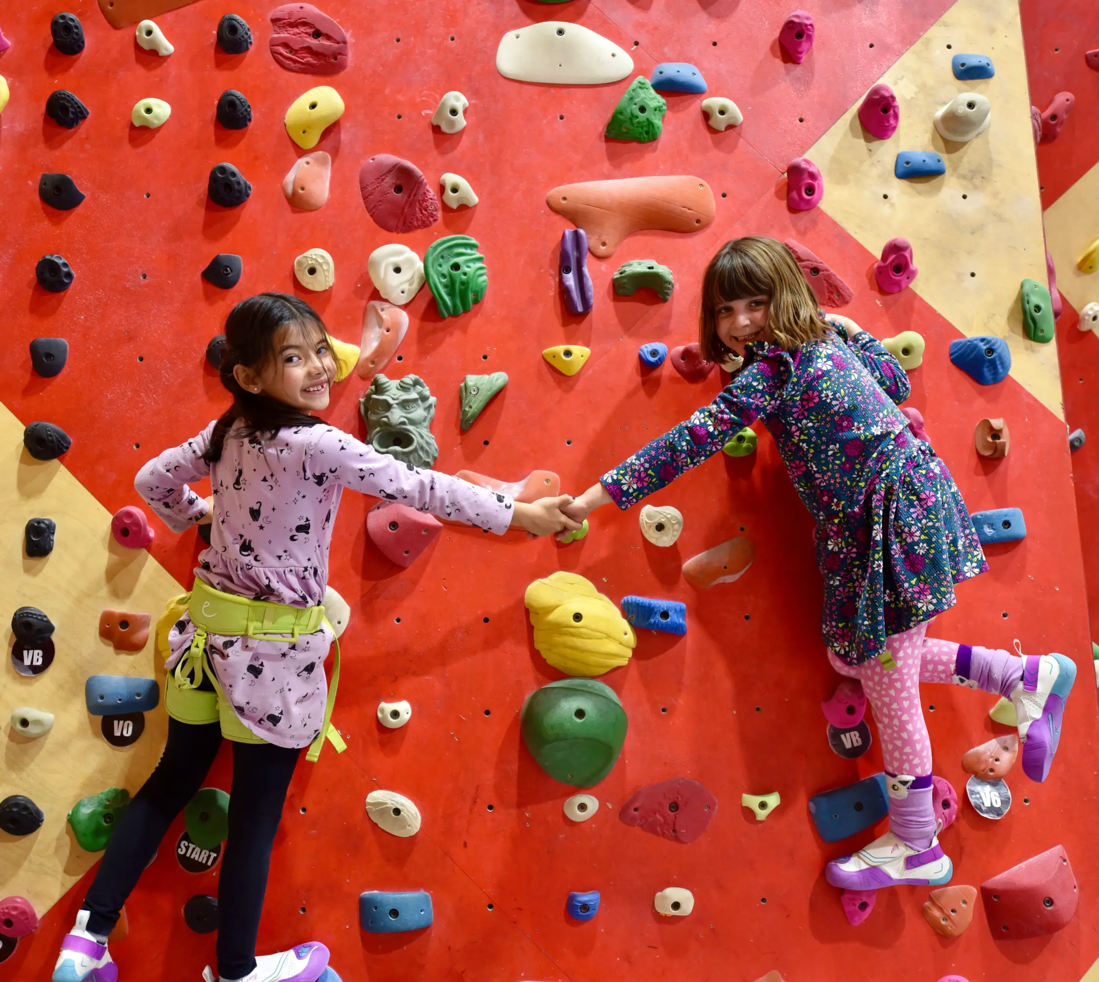 Friends-forever Friendships grow stronger on the wall.