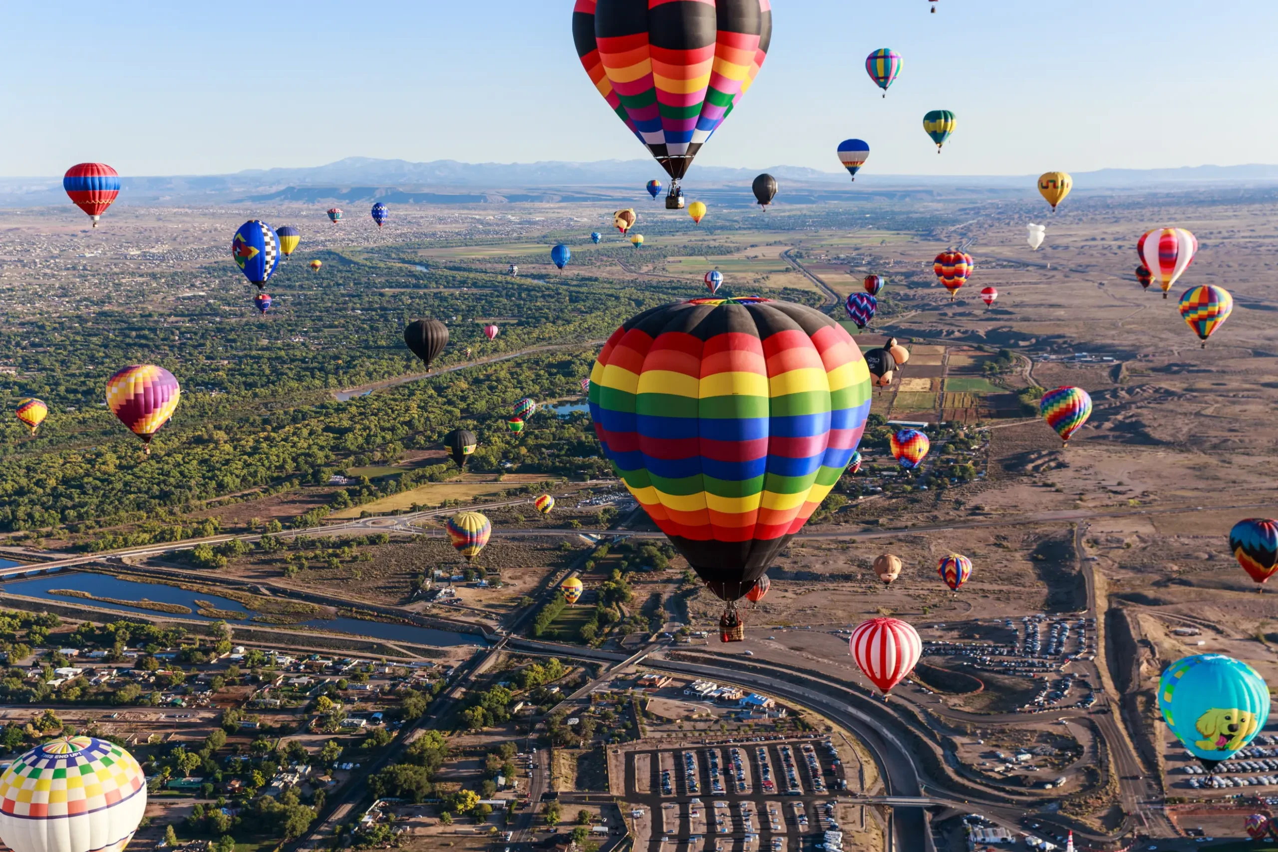 Hot Air Balloons in New Mexico