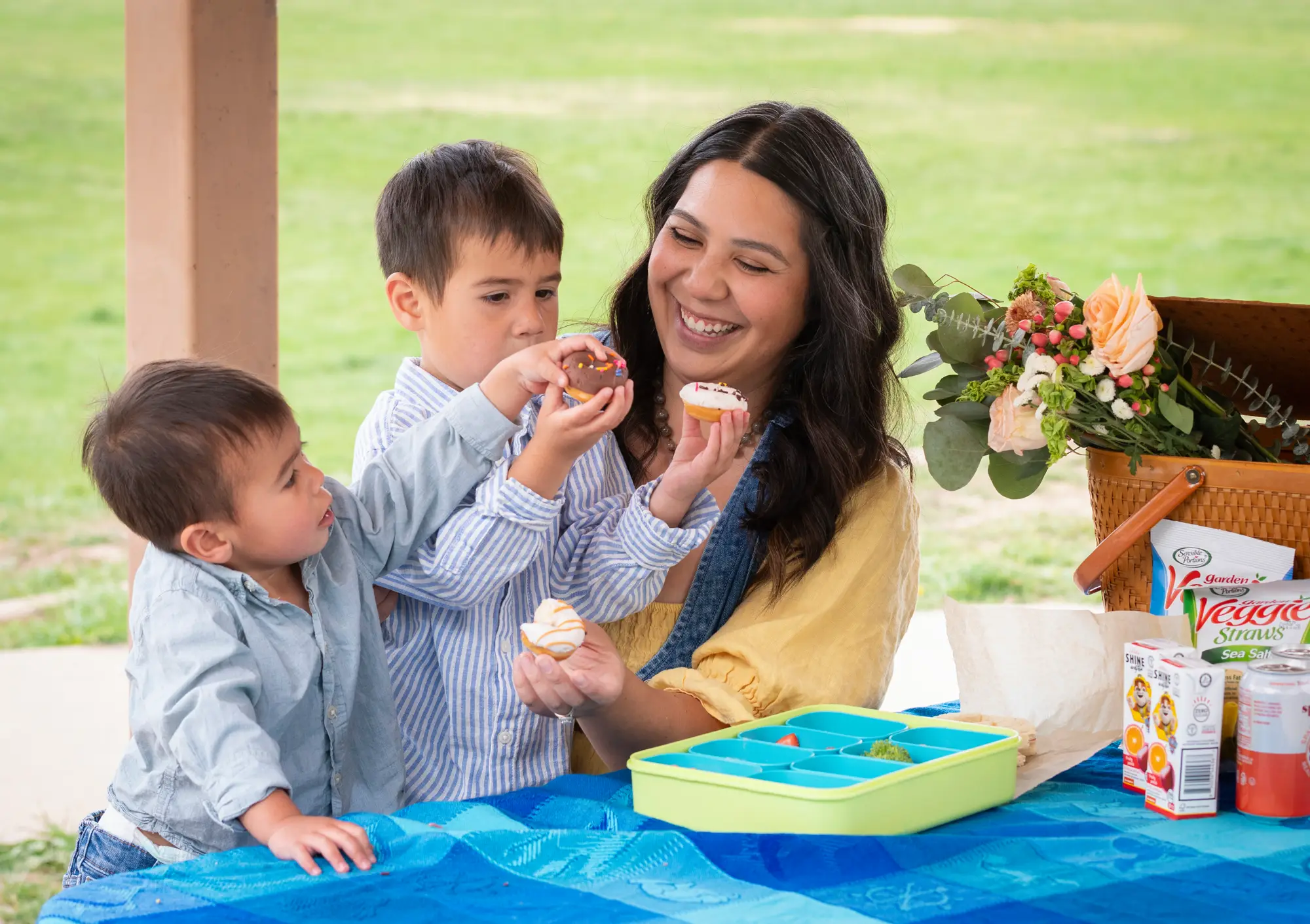 MEGHAN_72_kl_cp Meghan Montelibano-Gorman and her two kiddos, Charlie (4) and Max (2) Gorman.