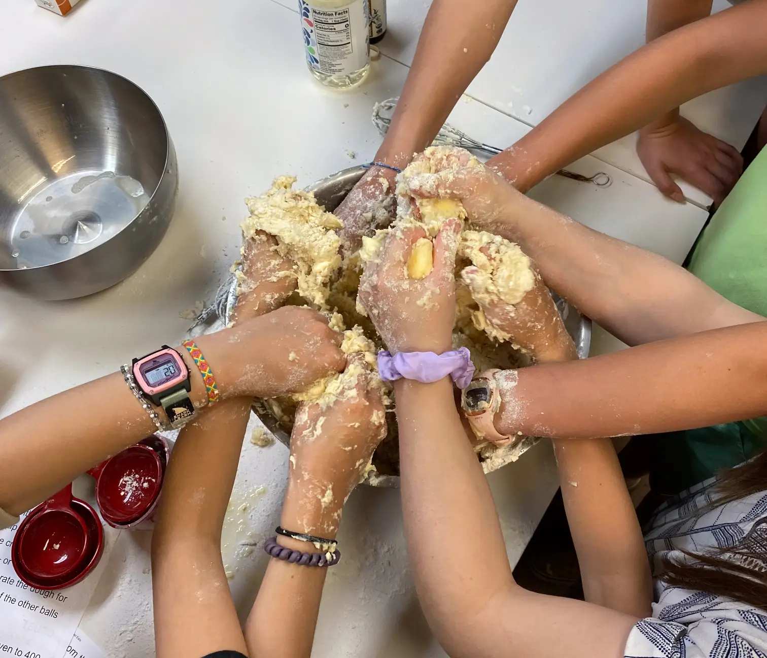Cooking lessons at summer camp are muti-sensory, team-building, and delicious.