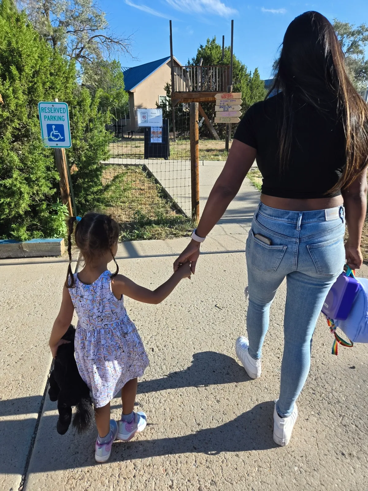 Anjali Svetnicka’s first day of school at age 3 years old