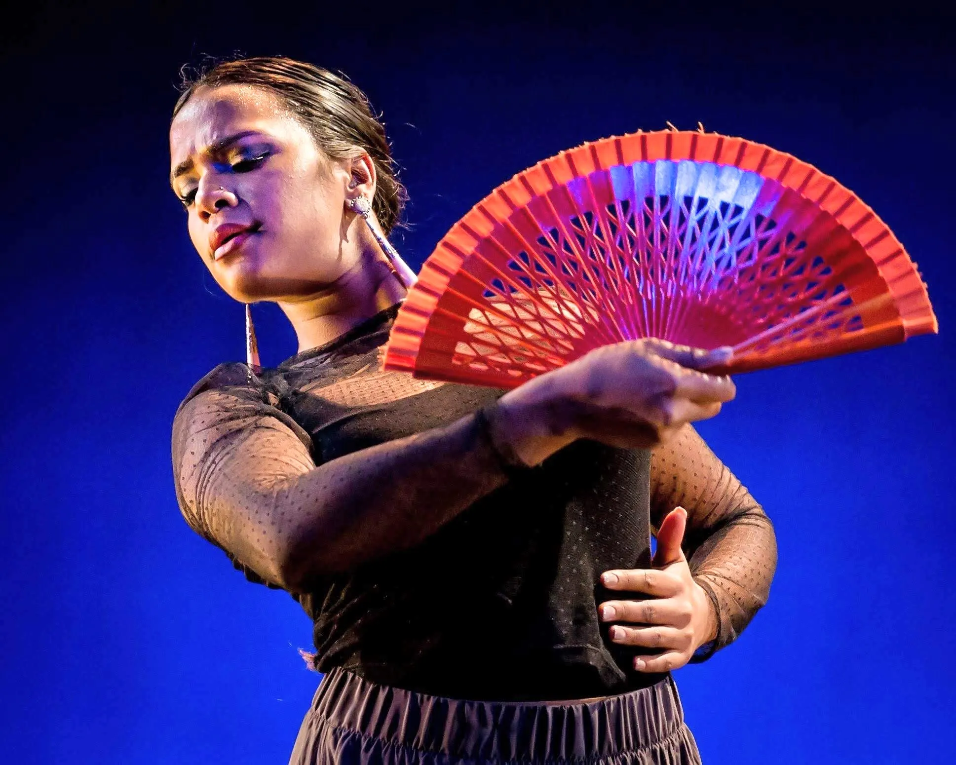 Radha Flamenco Radha Svetnicka dancing with Theatre Flamenco of San Francisco
