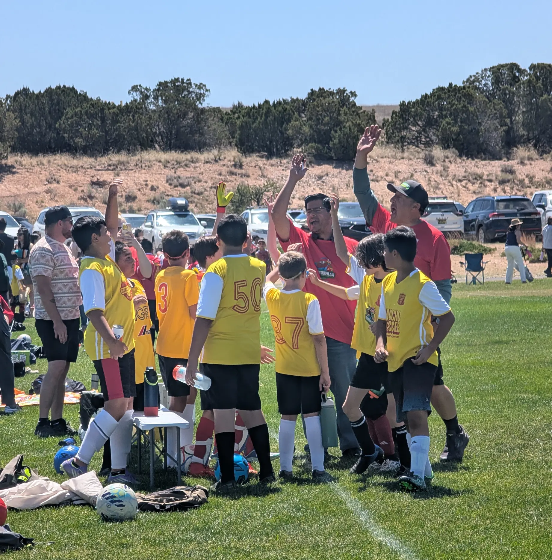 Shared effort and shared celebration. This is what community sports are all about